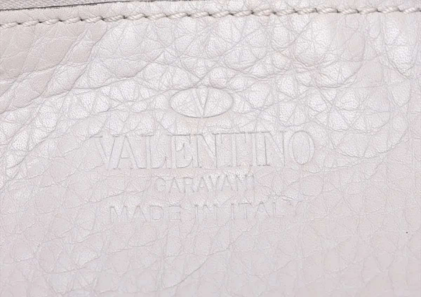 VALENTINO Rockstuds Leather 2Way Handbag