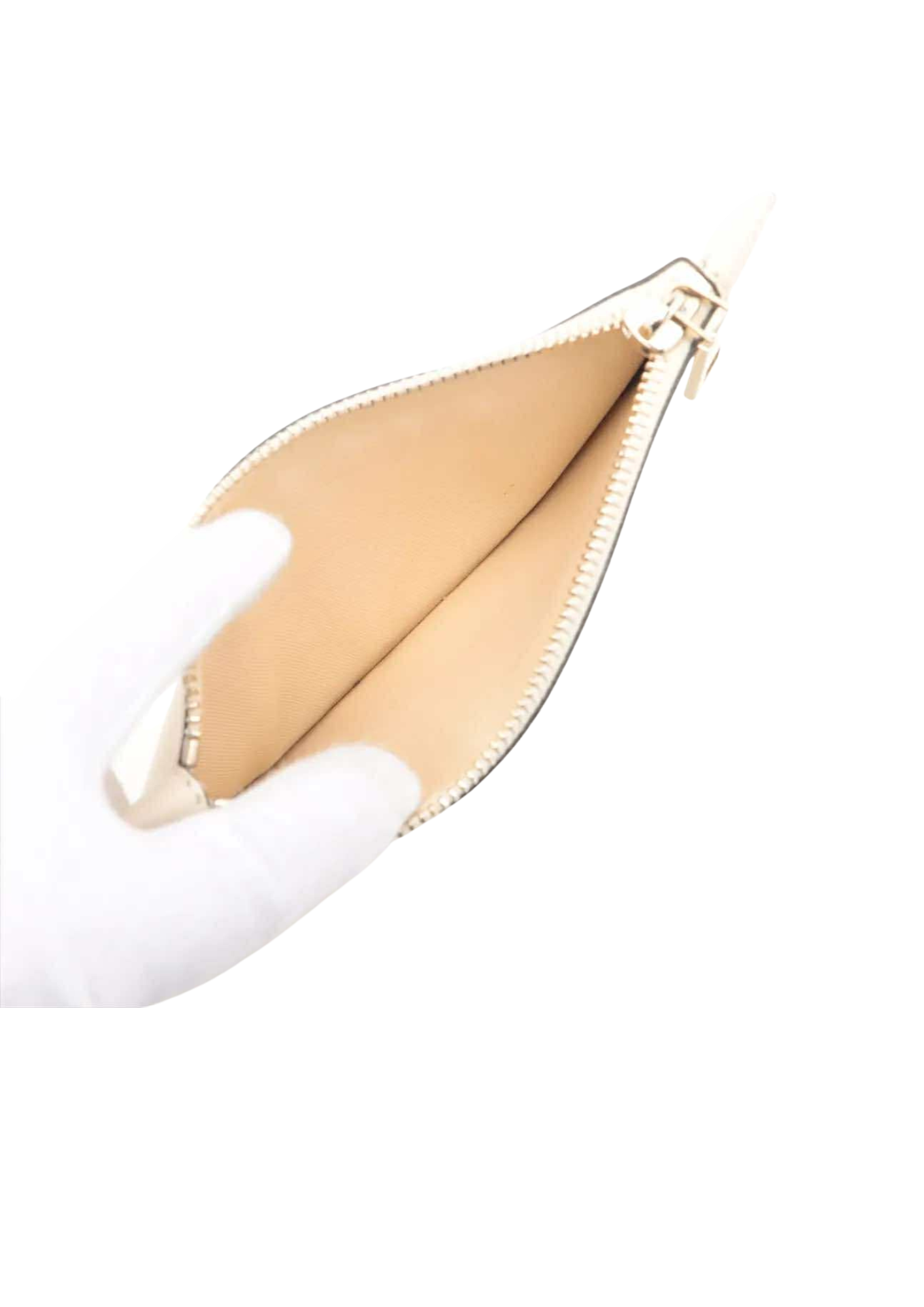 VALENTINO Ivory Leather 2Way Shoulder Bag