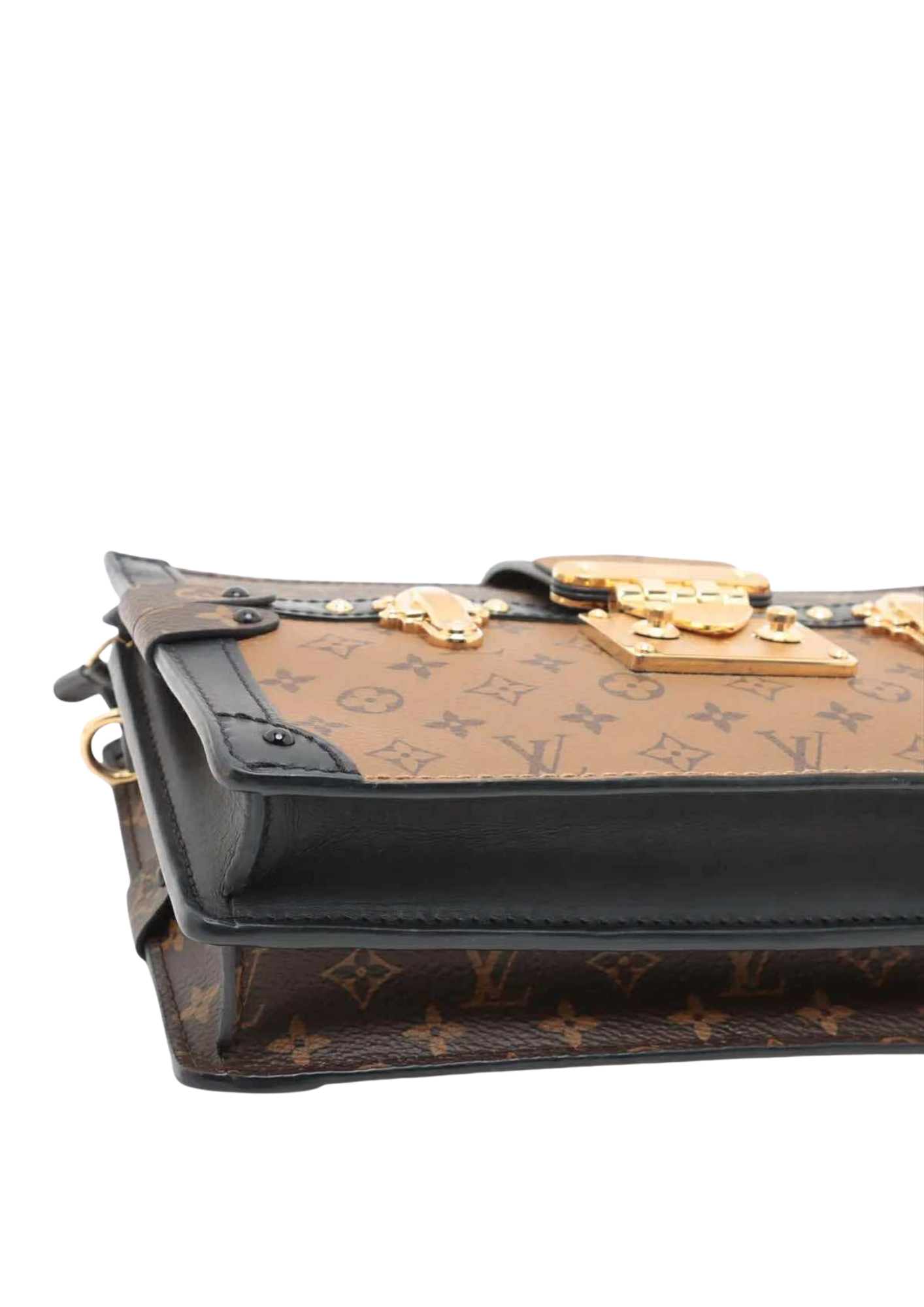 LOUIS VUITTON Monogram reverse Trunk Clutch