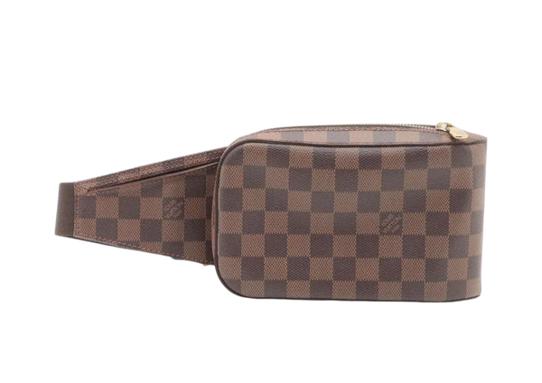 LOUIS VUITTON Damier Geronimos Ebene Shoulder Bag