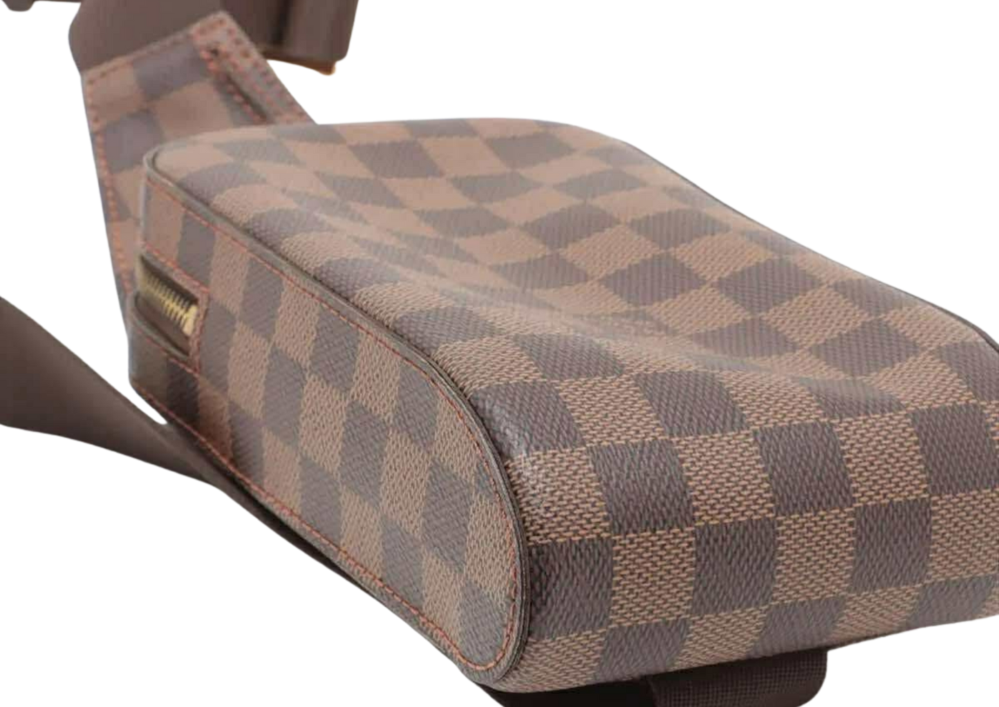 LOUIS VUITTON Damier Geronimos Ebene Shoulder Bag