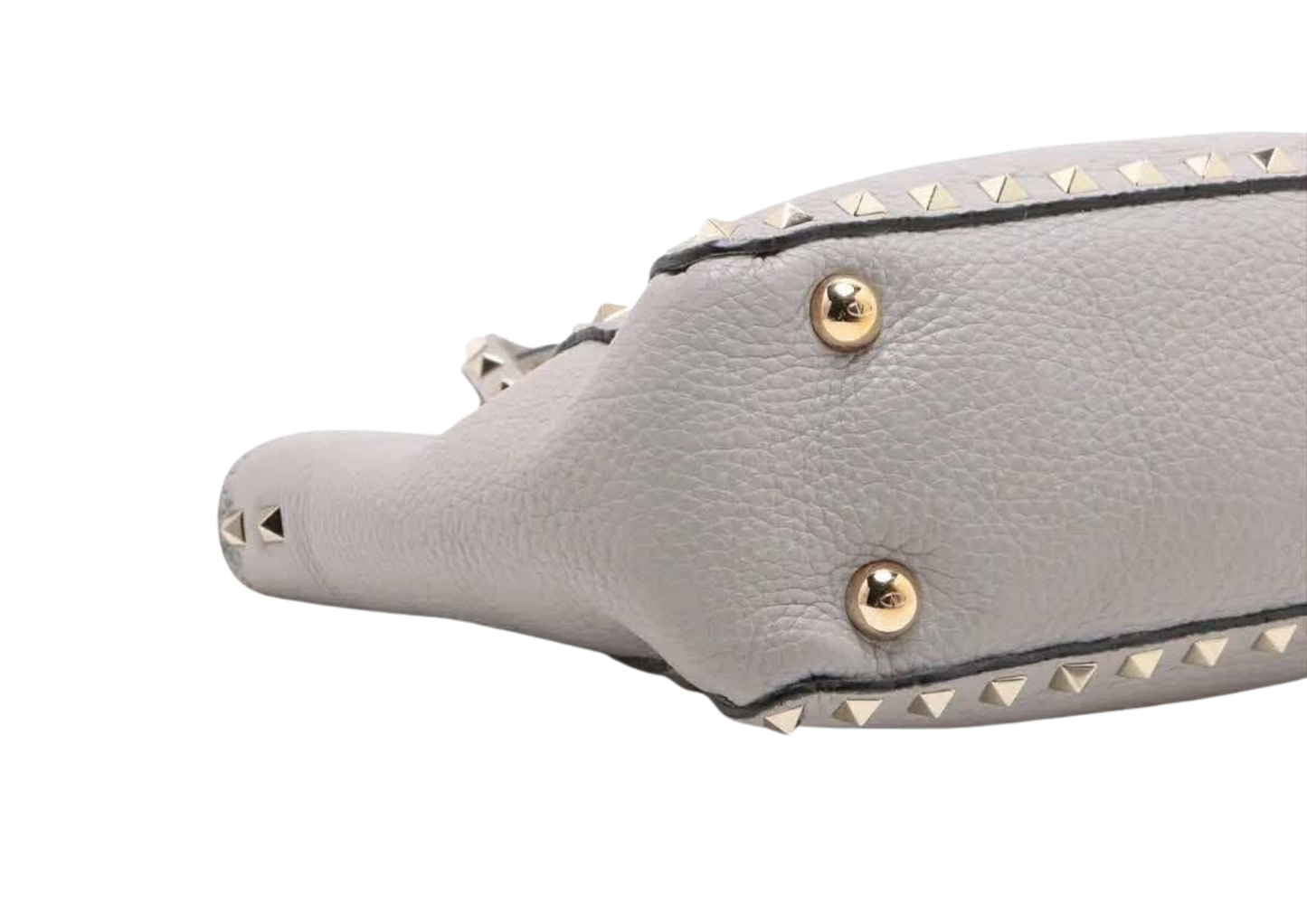 VALENTINO Rockstuds Leather 2Way Handbag