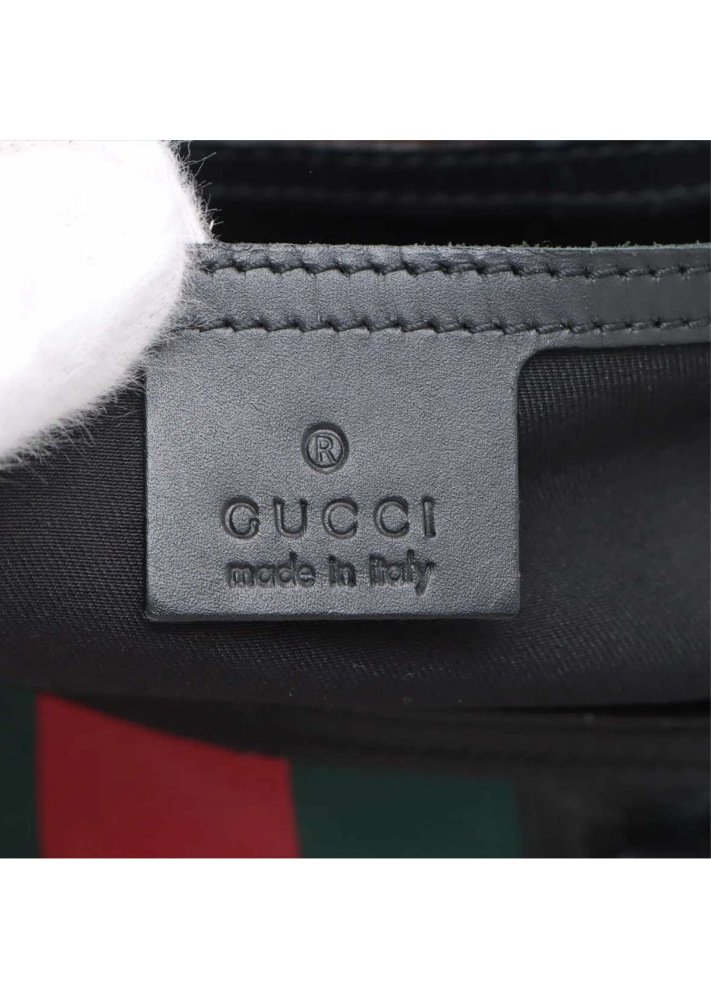 GUCCI GG Supreme Sherry Line Boston bag