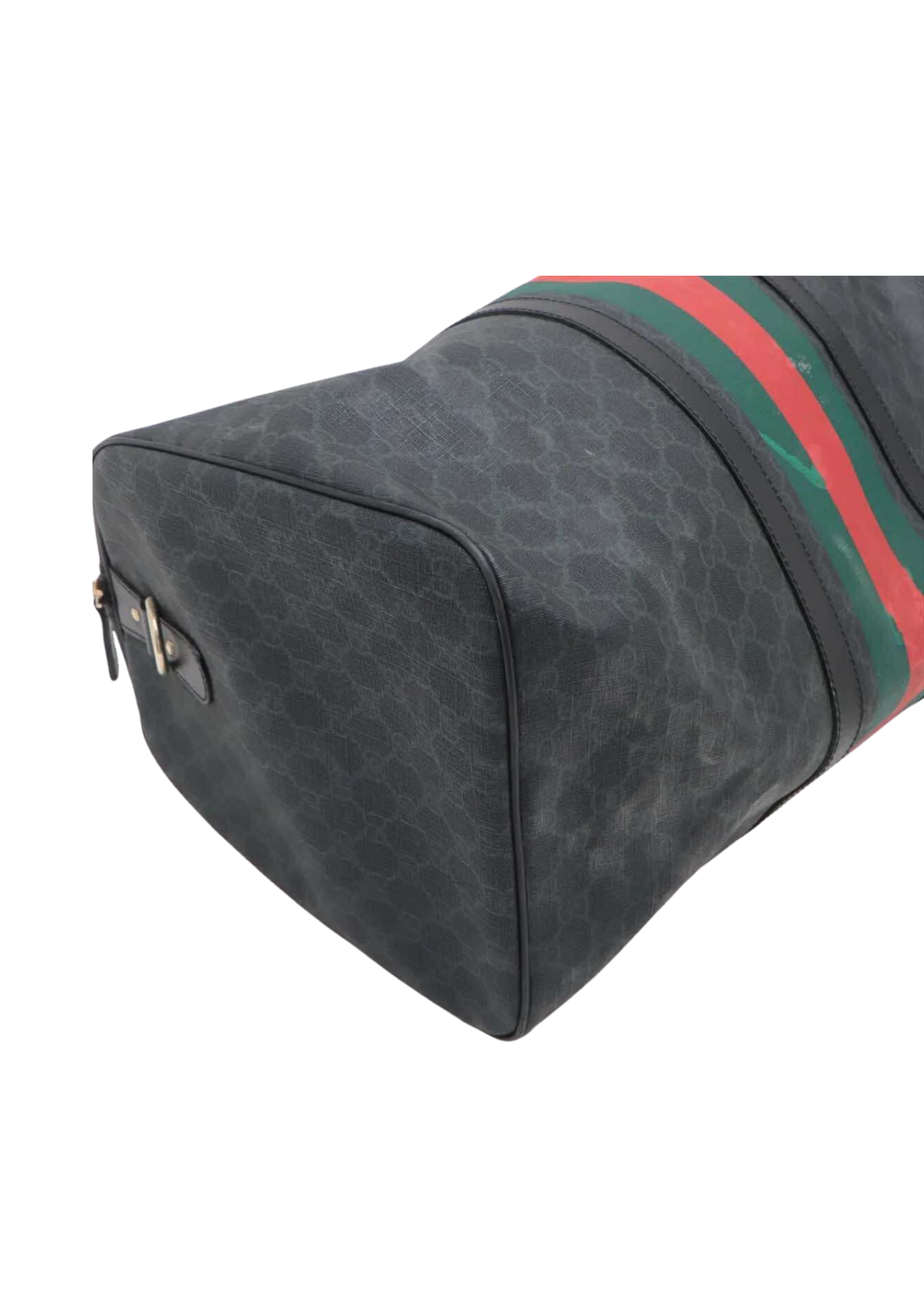 GUCCI GG Supreme Sherry Line Boston bag