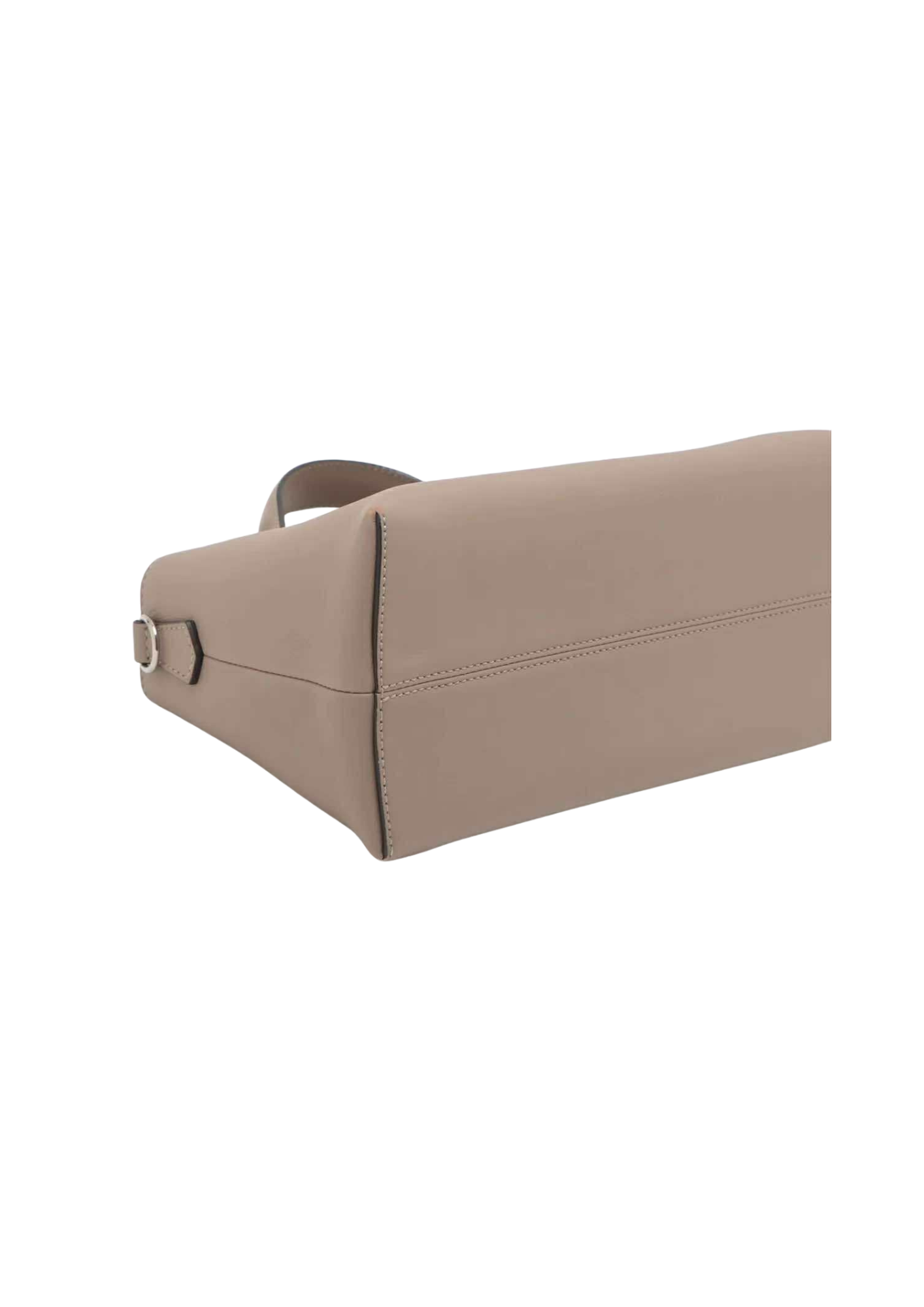 FENDI By the way Leather 2Way Handbag Brown