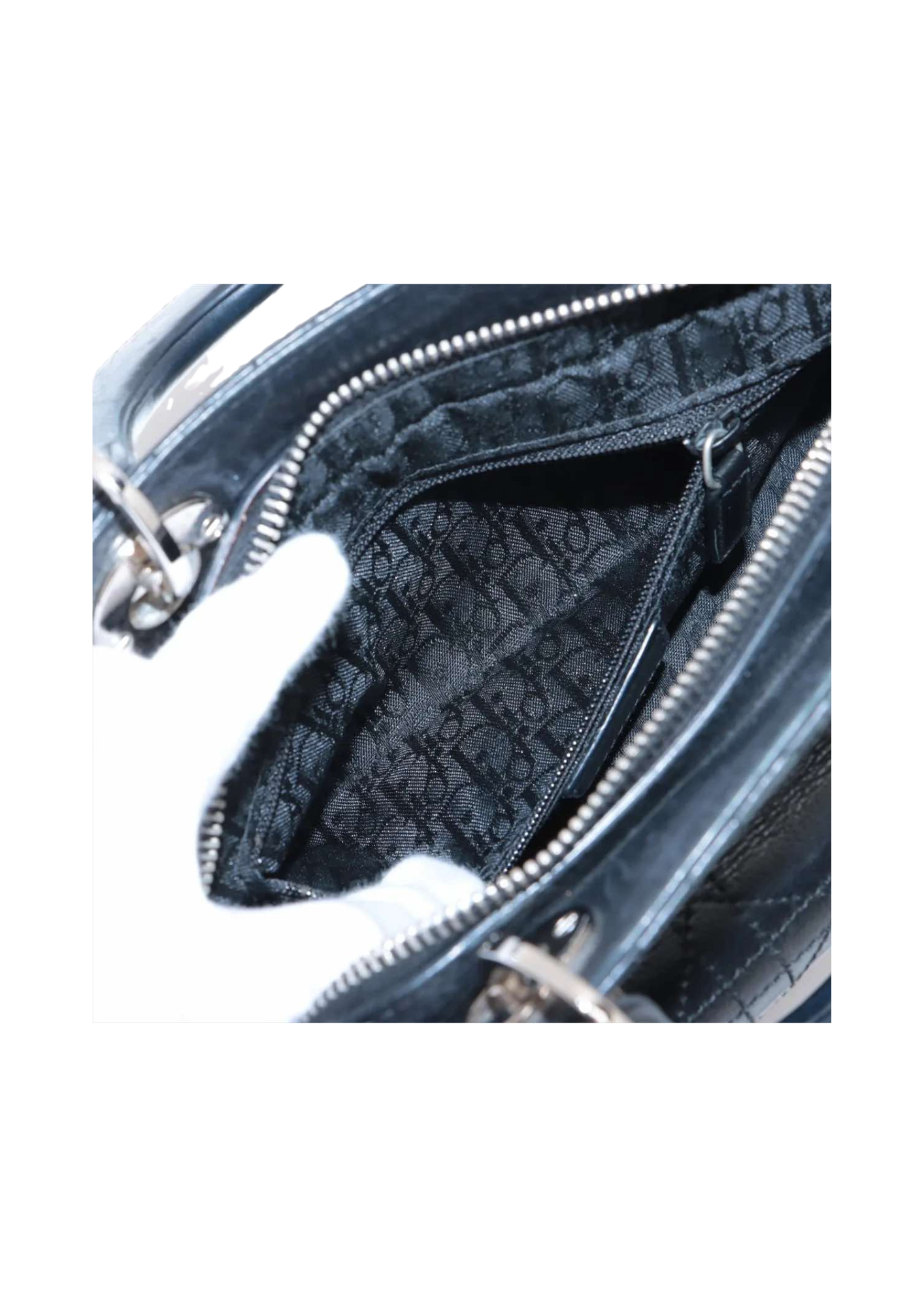 CHRISTIAN DIOR   Lady Dior Cannage Leather Handbag  