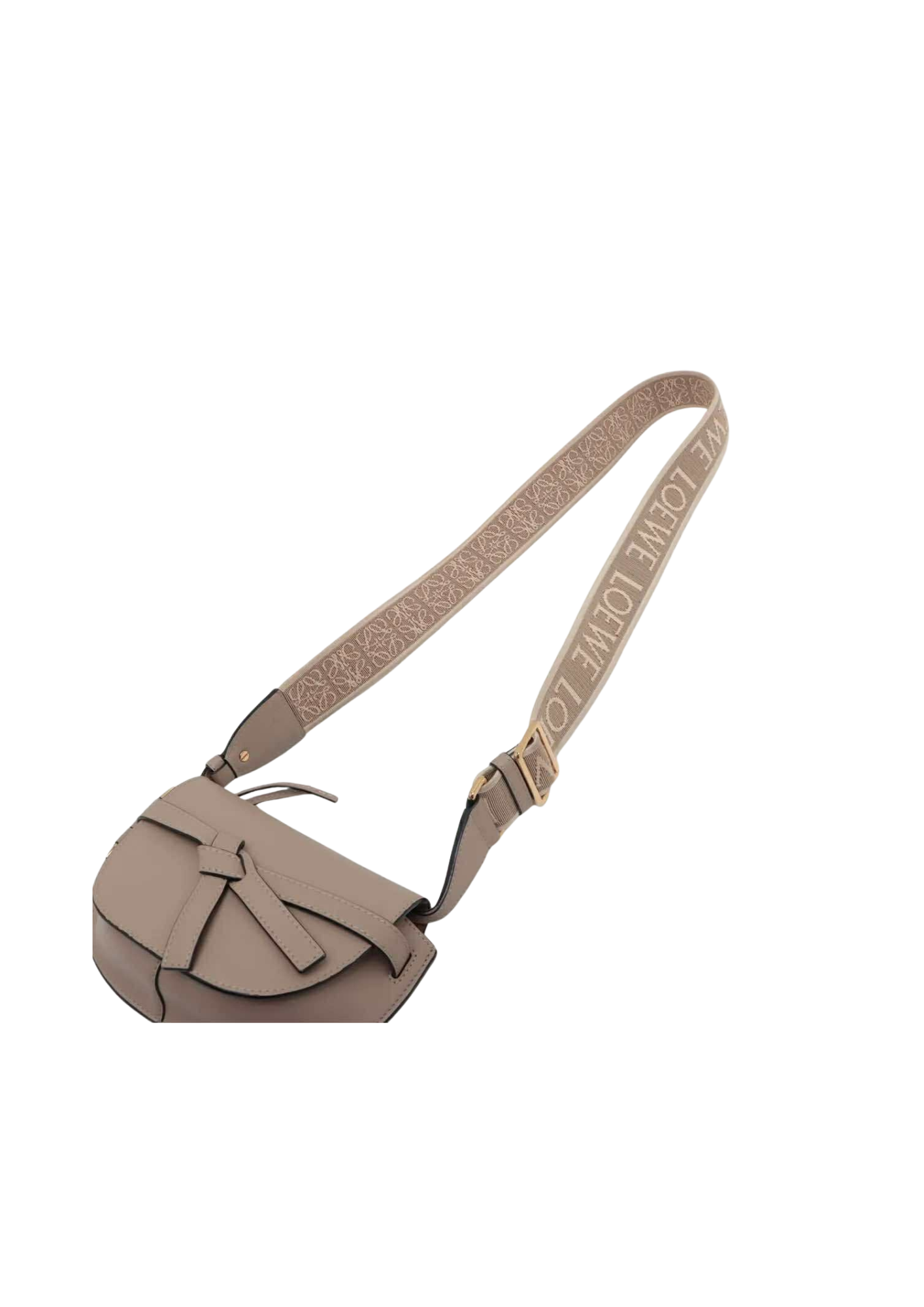 LOEWE Gate Dual Mini Leather Shoulder Bag