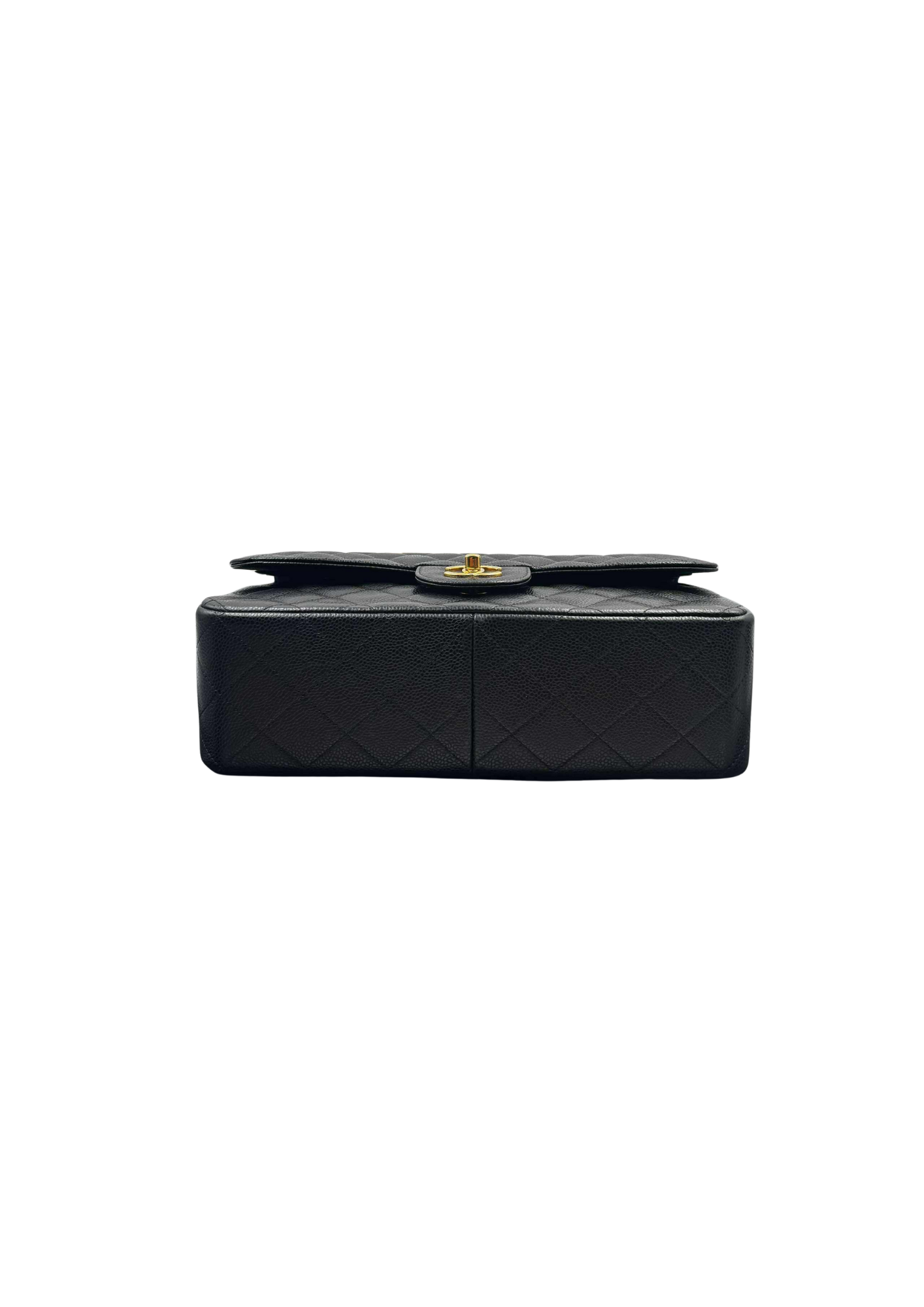 CHANEL Double Flap Caviar Quilted Jumbo