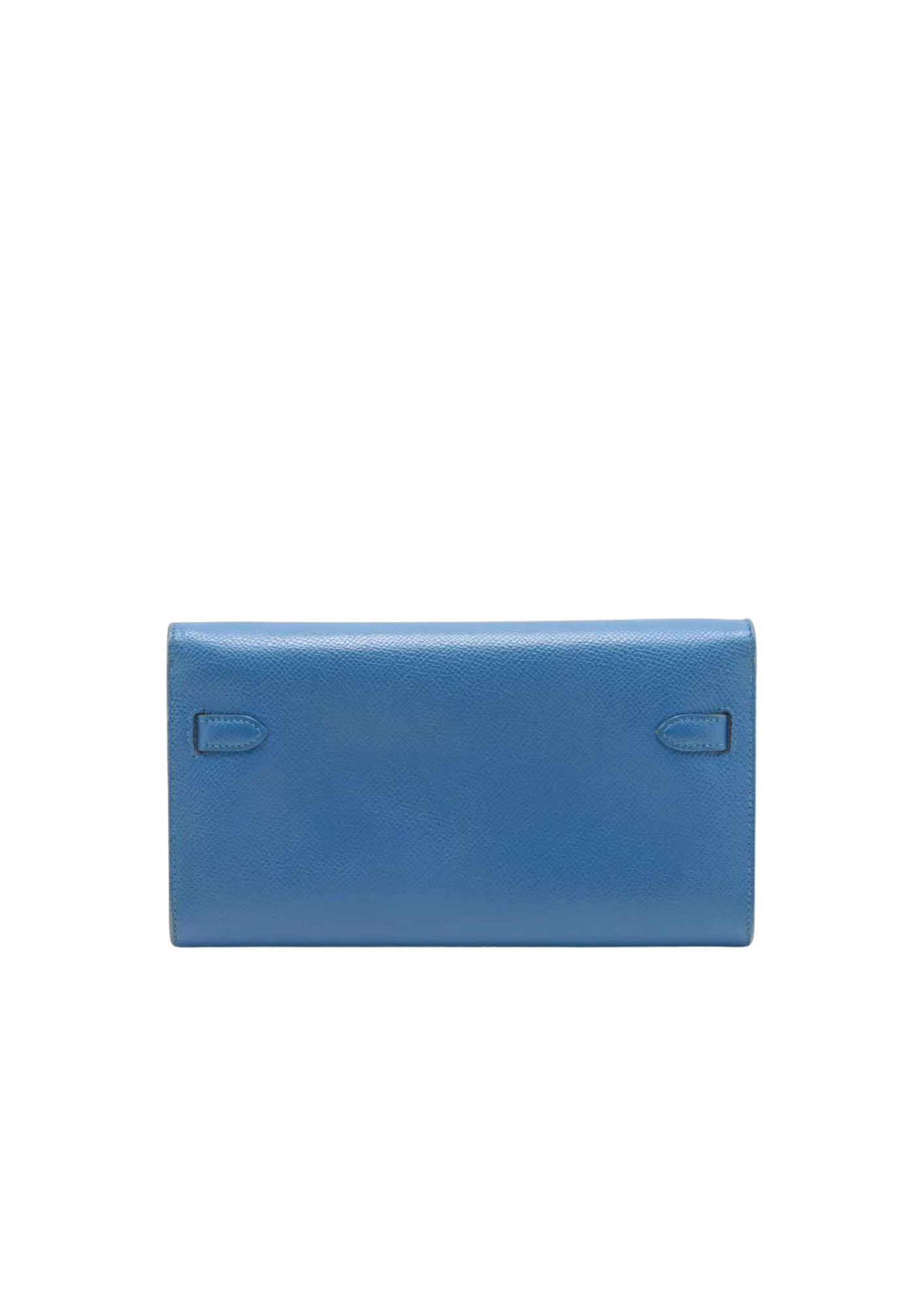 HERMÈS Kelly Wallet Togo Veau Epsom Mykonos