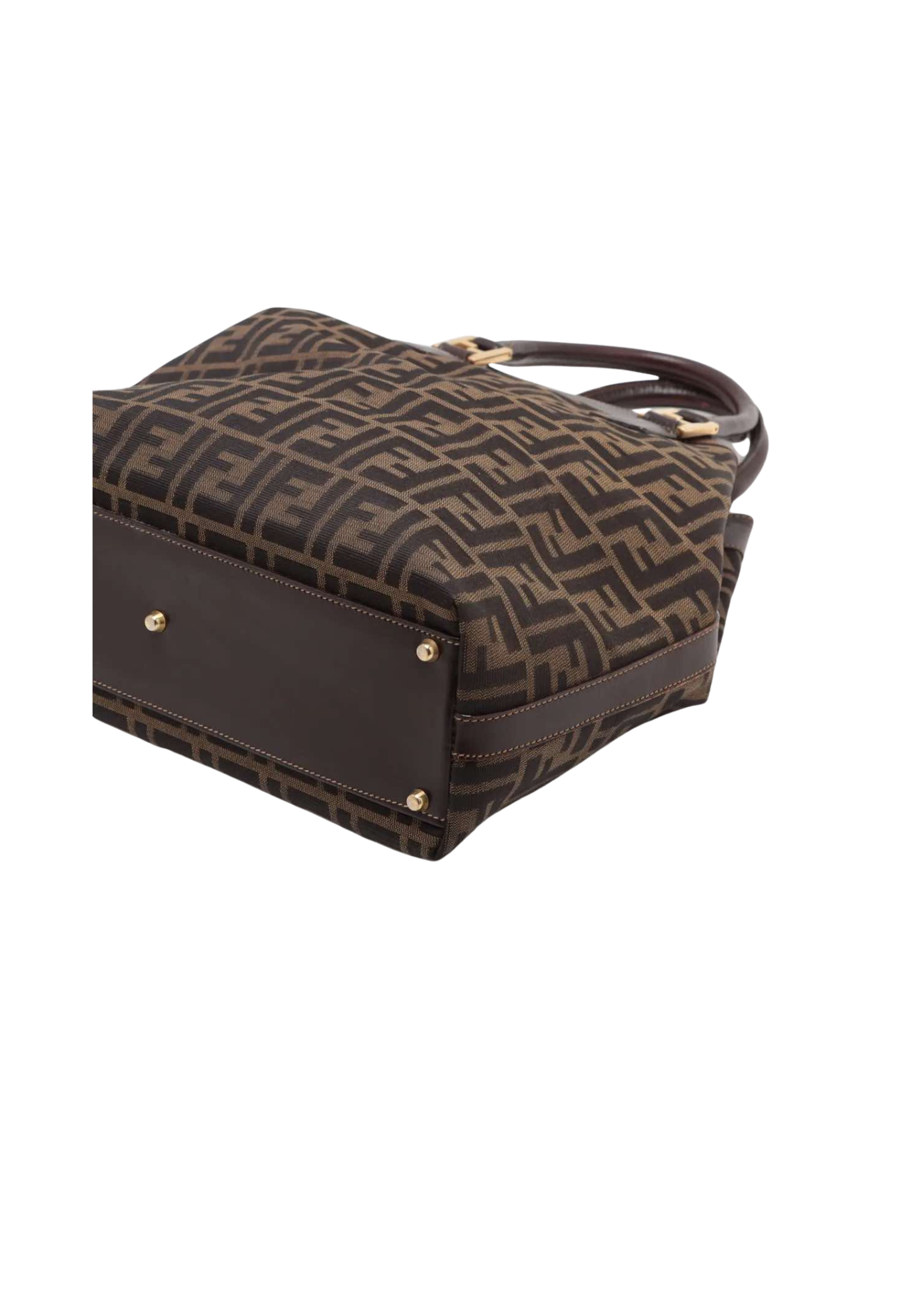 FENDI Zucca Canvas 2 Way Handbag