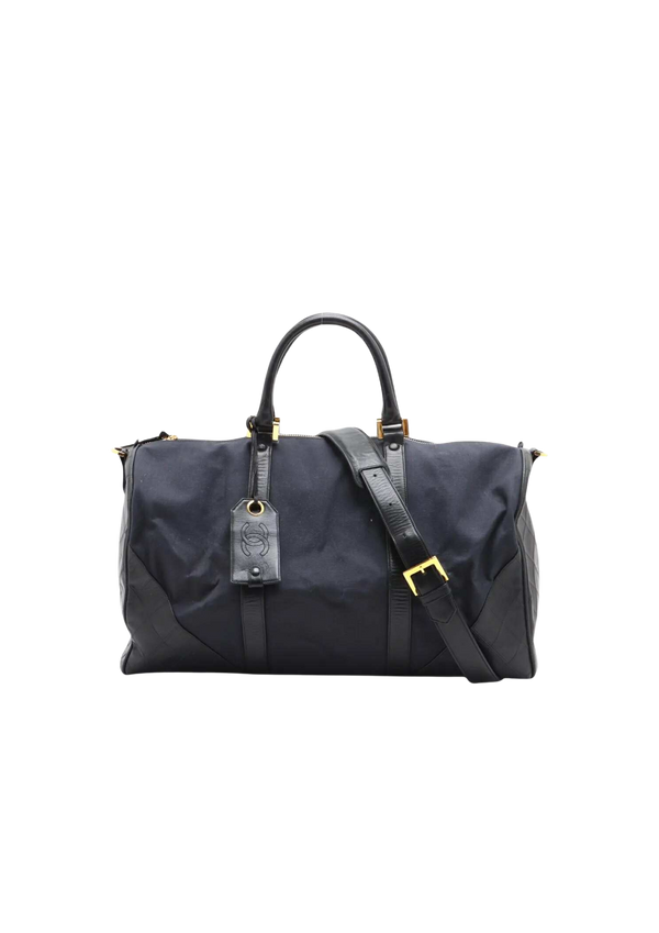 CHANEL Bicolore 2Way Boston Bag