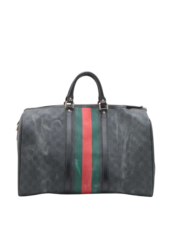 GUCCI GG Supreme Sherry Line Boston bag