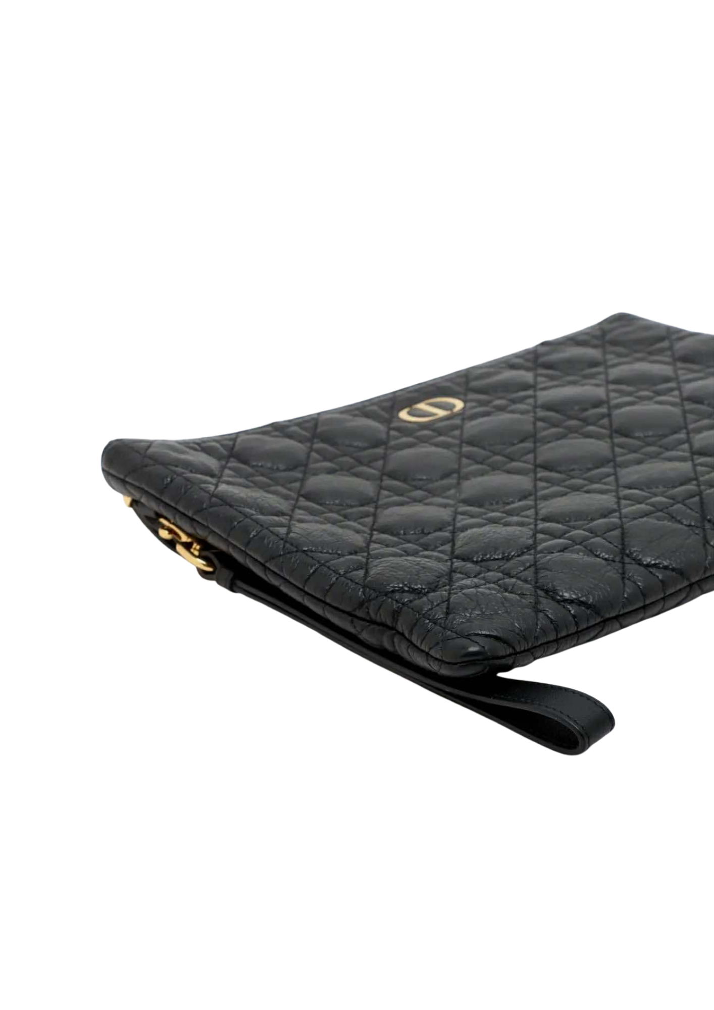 CHRISTIAN DIOR Cannage Leather Clutch