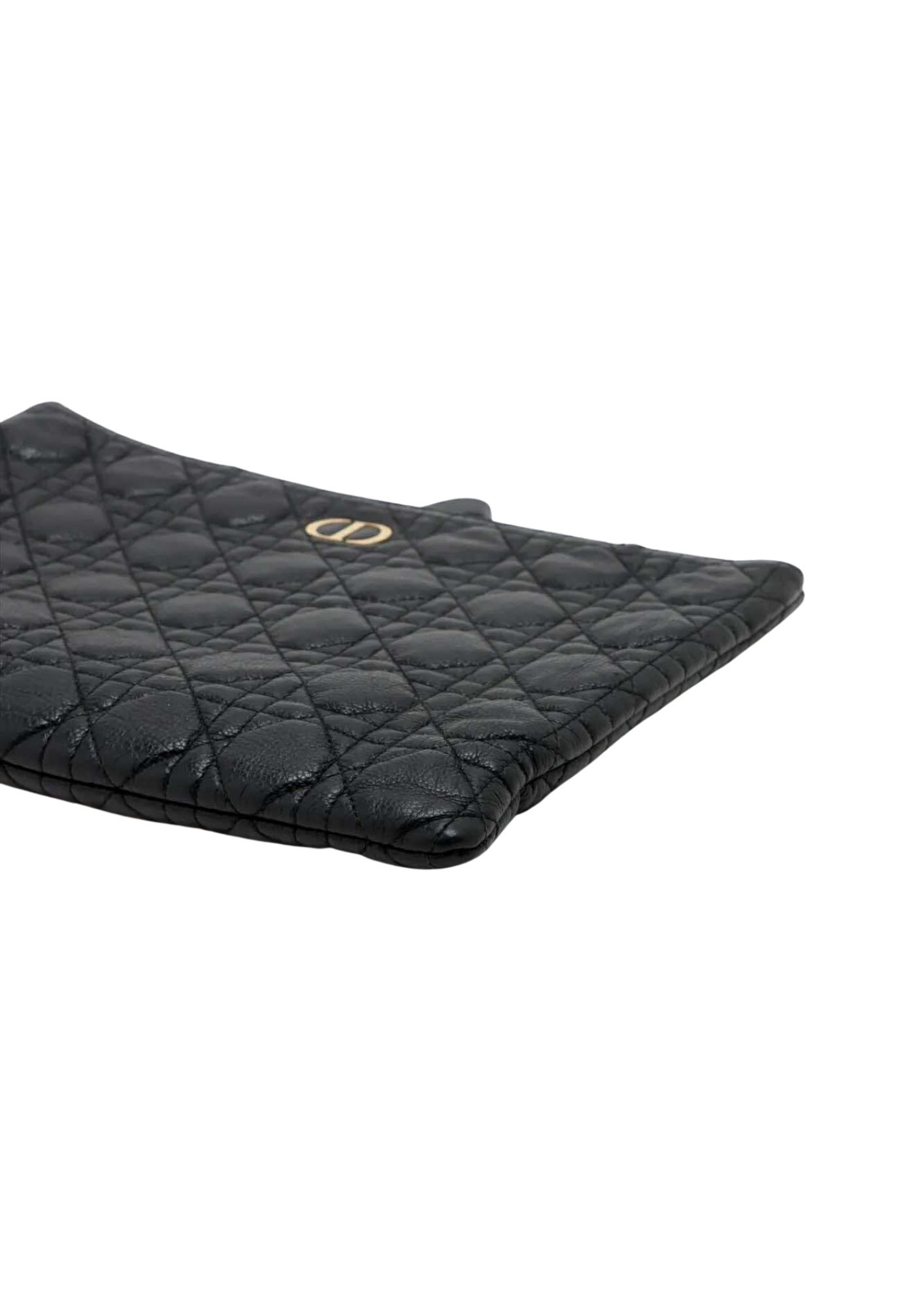 CHRISTIAN DIOR Cannage Leather Clutch