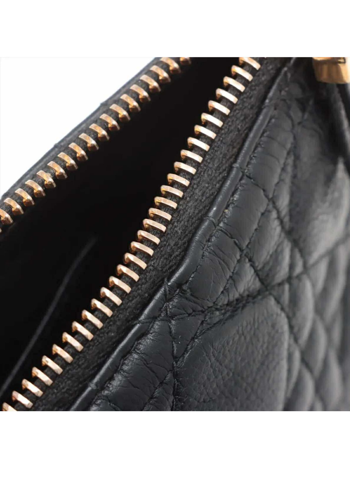 CHRISTIAN DIOR Cannage Leather Clutch