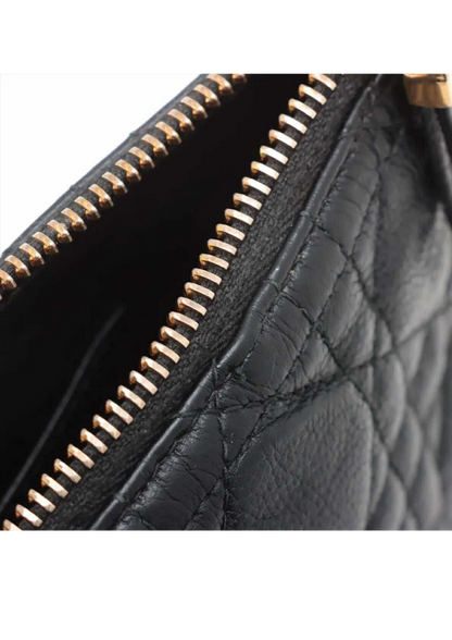 CHRISTIAN DIOR Cannage Leather Clutch