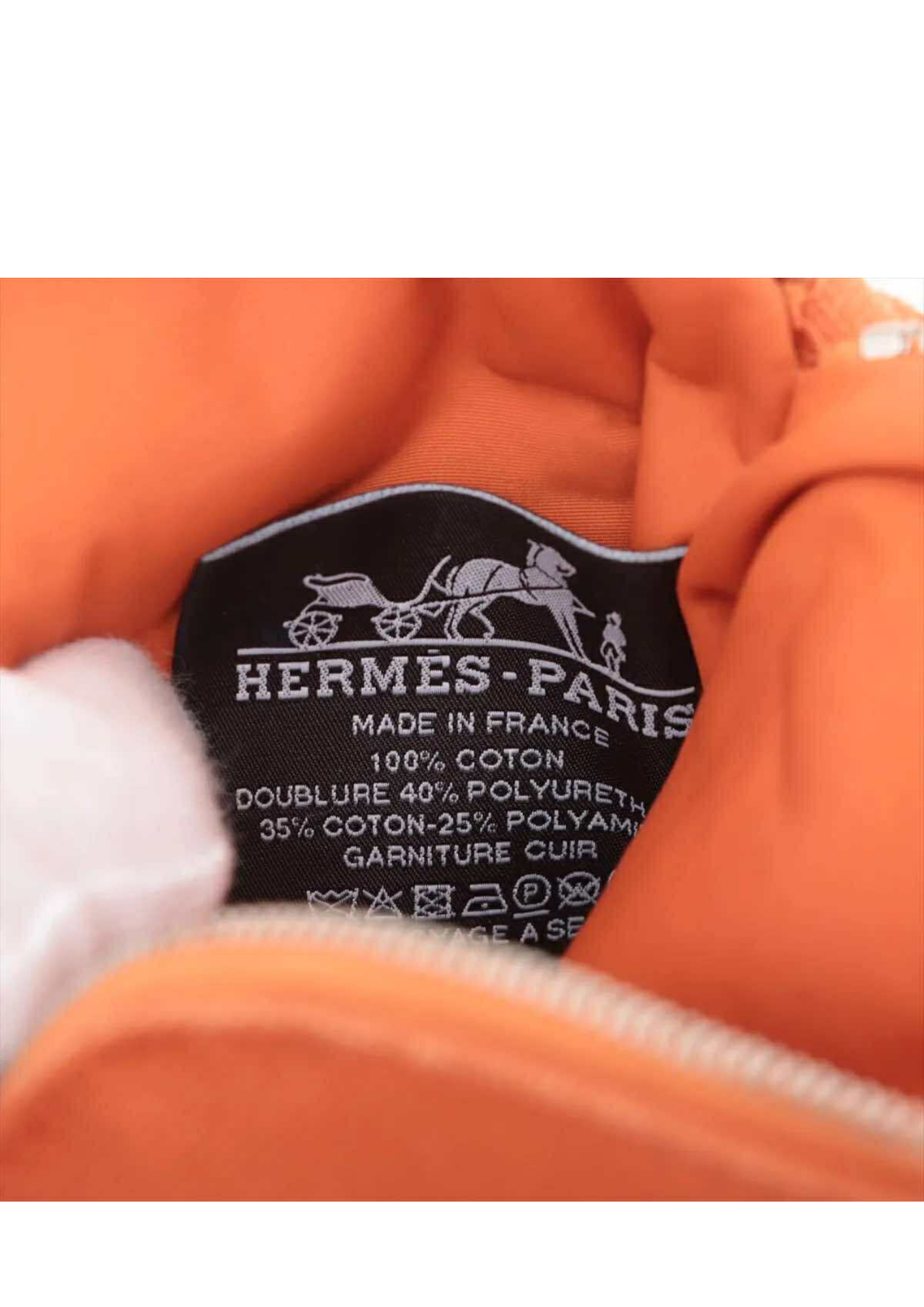 HERMÈS Mini Bolide pouch