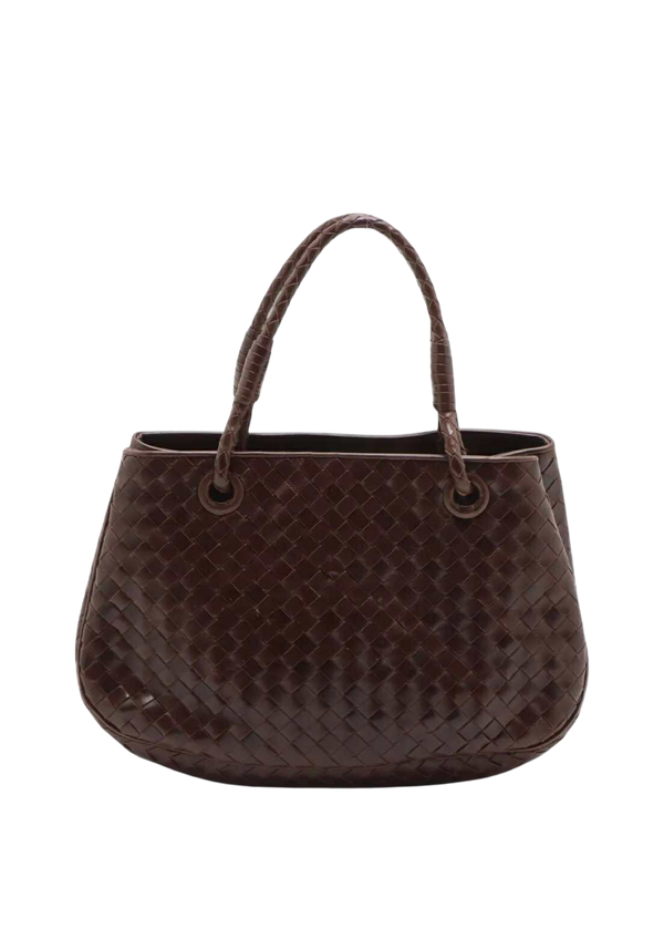 BOTTEGA VENETA Intrecciato Leather Handbag