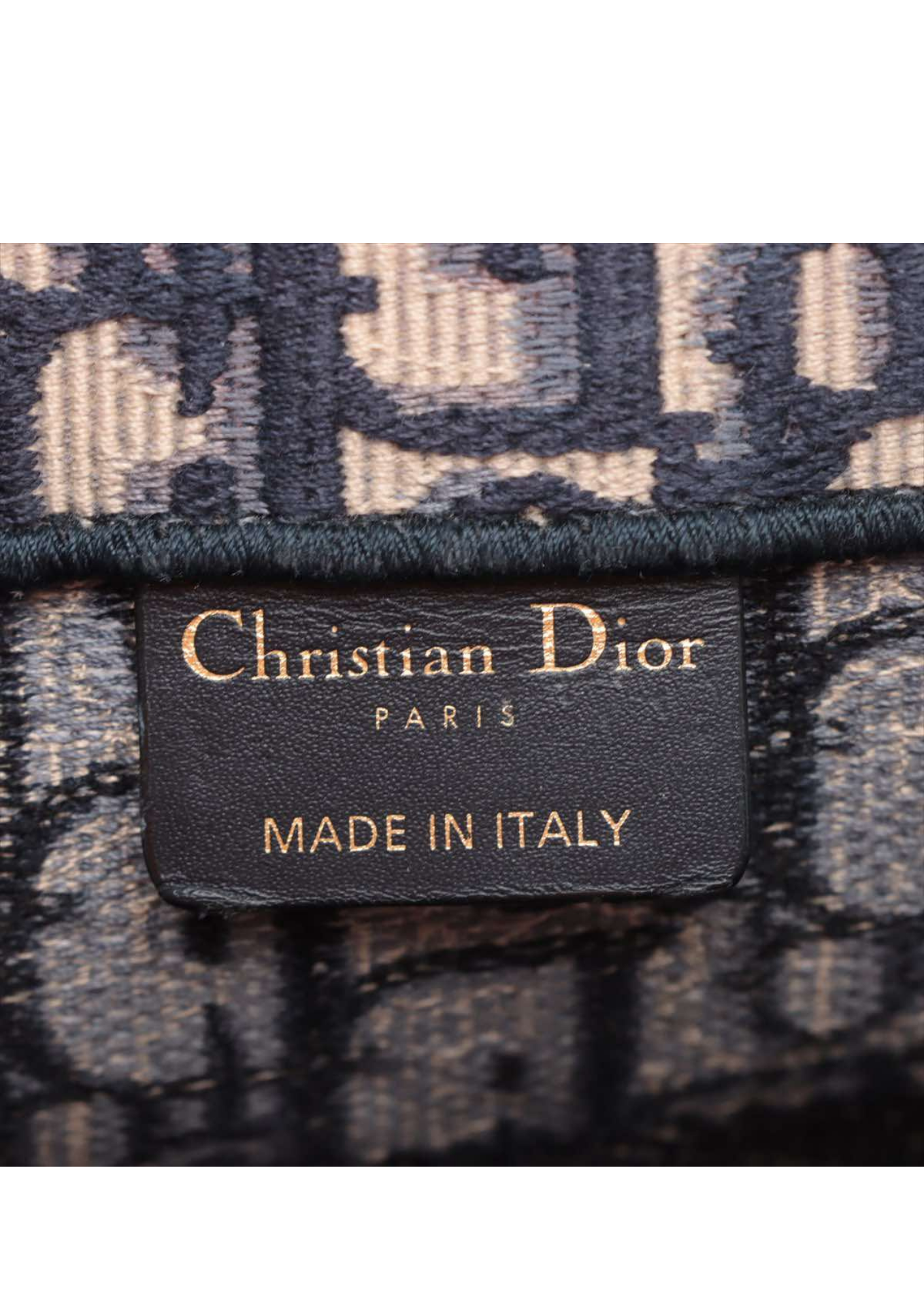 CHRISTIAN DIOR Oblique Book Tote