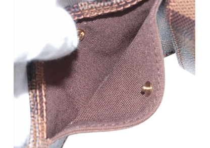 LOUIS VUITTON Damier Geronimos Ebene Shoulder Bag