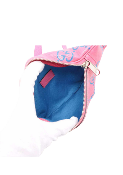 GUCCI GG embossed Leather Waist Bag