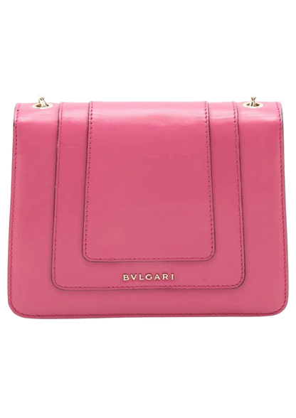 BVLGARI Serpenti Forever Leather Chain Shoulder Bag