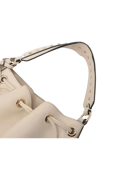 VALENTINO Ivory Leather 2Way Shoulder Bag