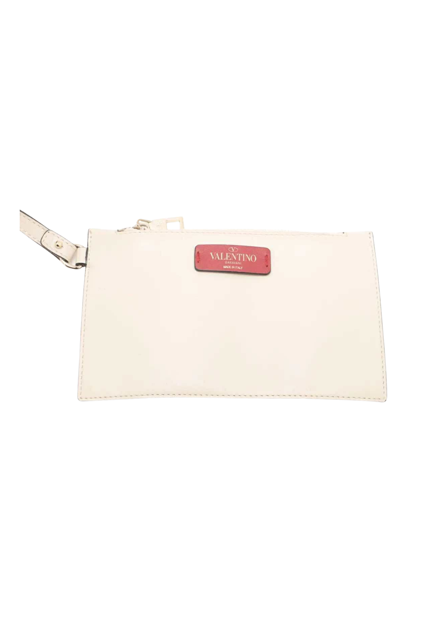 VALENTINO Ivory Leather 2Way Shoulder Bag