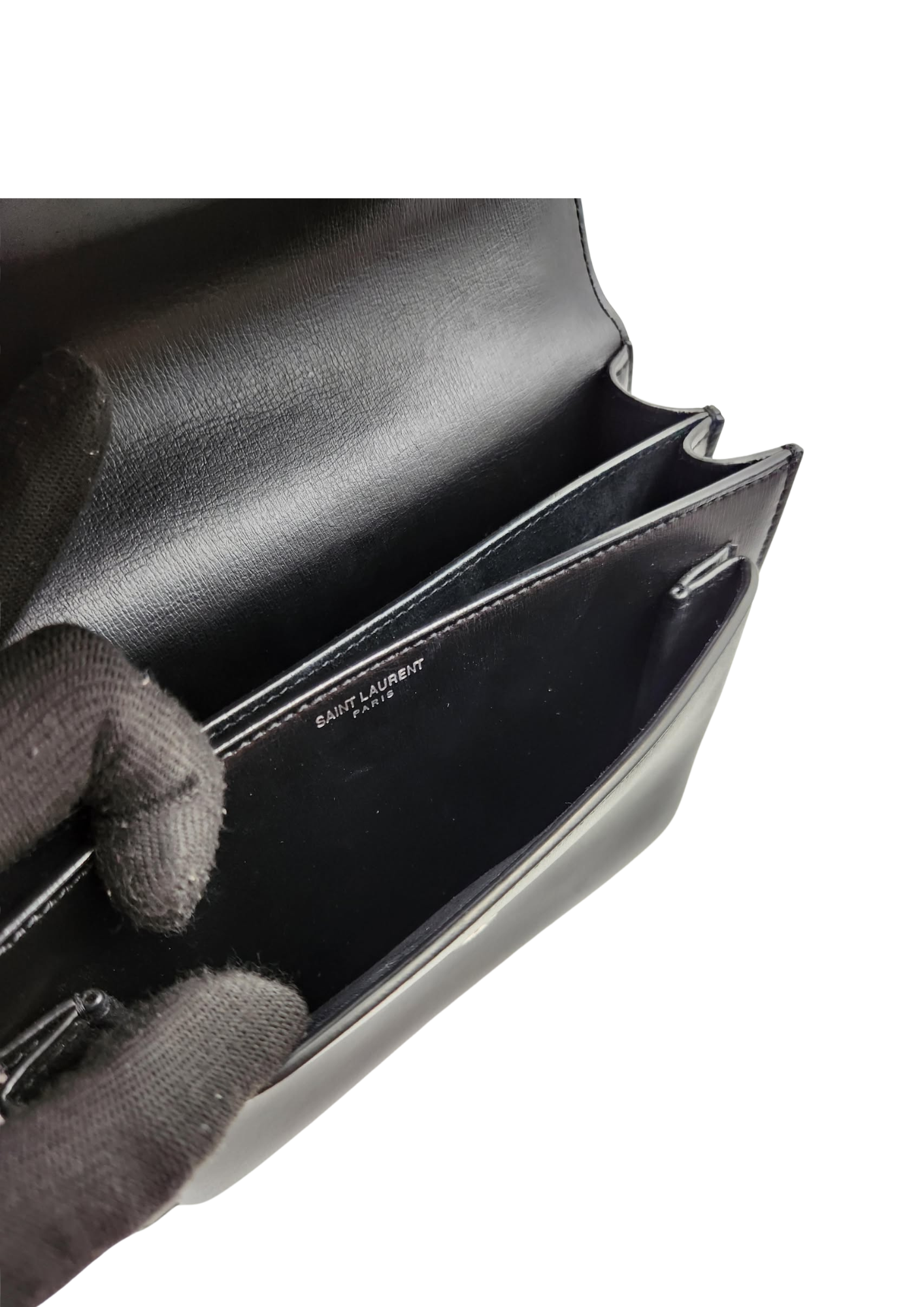 SAINT LAURENT Sunset Medium in Smooth Leather