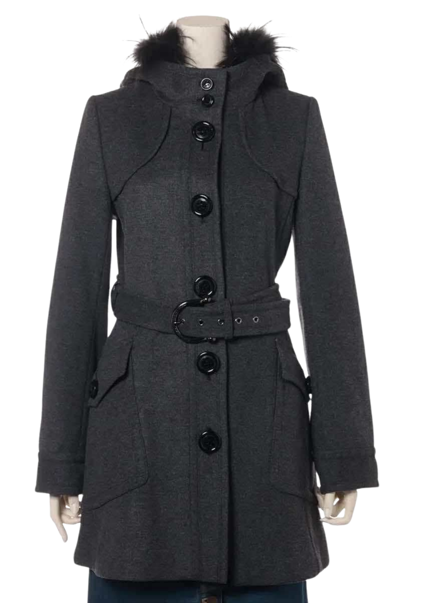 BURBERRY Blue Label Fur Coat