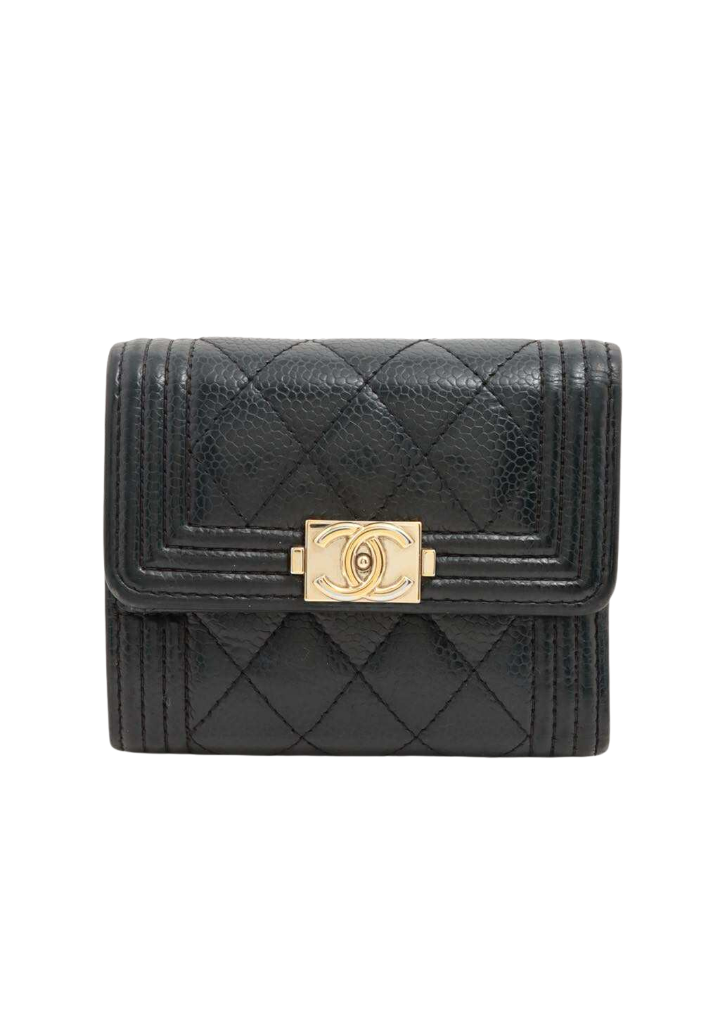 CHANEL Boy Chanel Small Flap Wallet