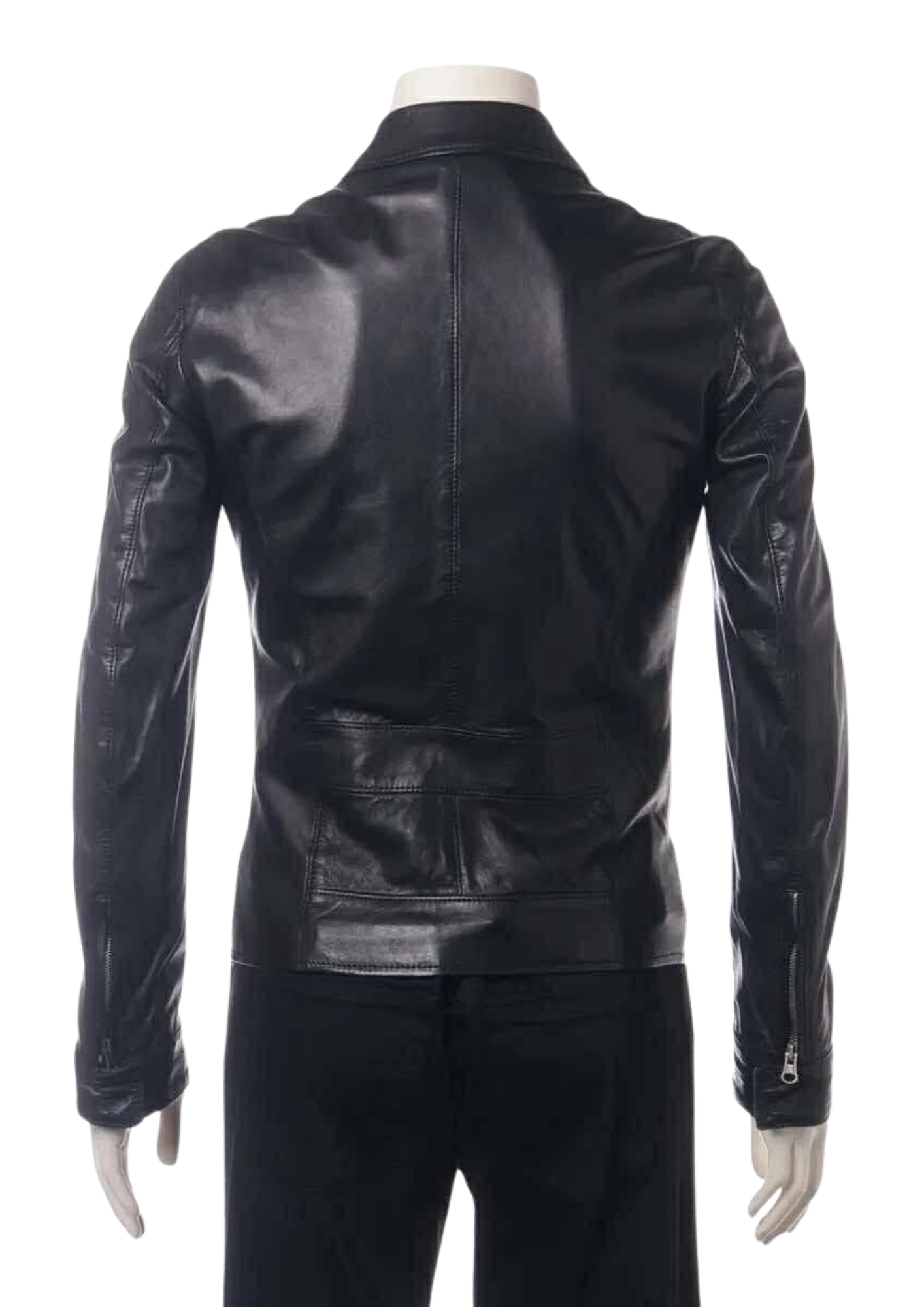 DOLCE & GABBANA Lambskin Leather Jacket