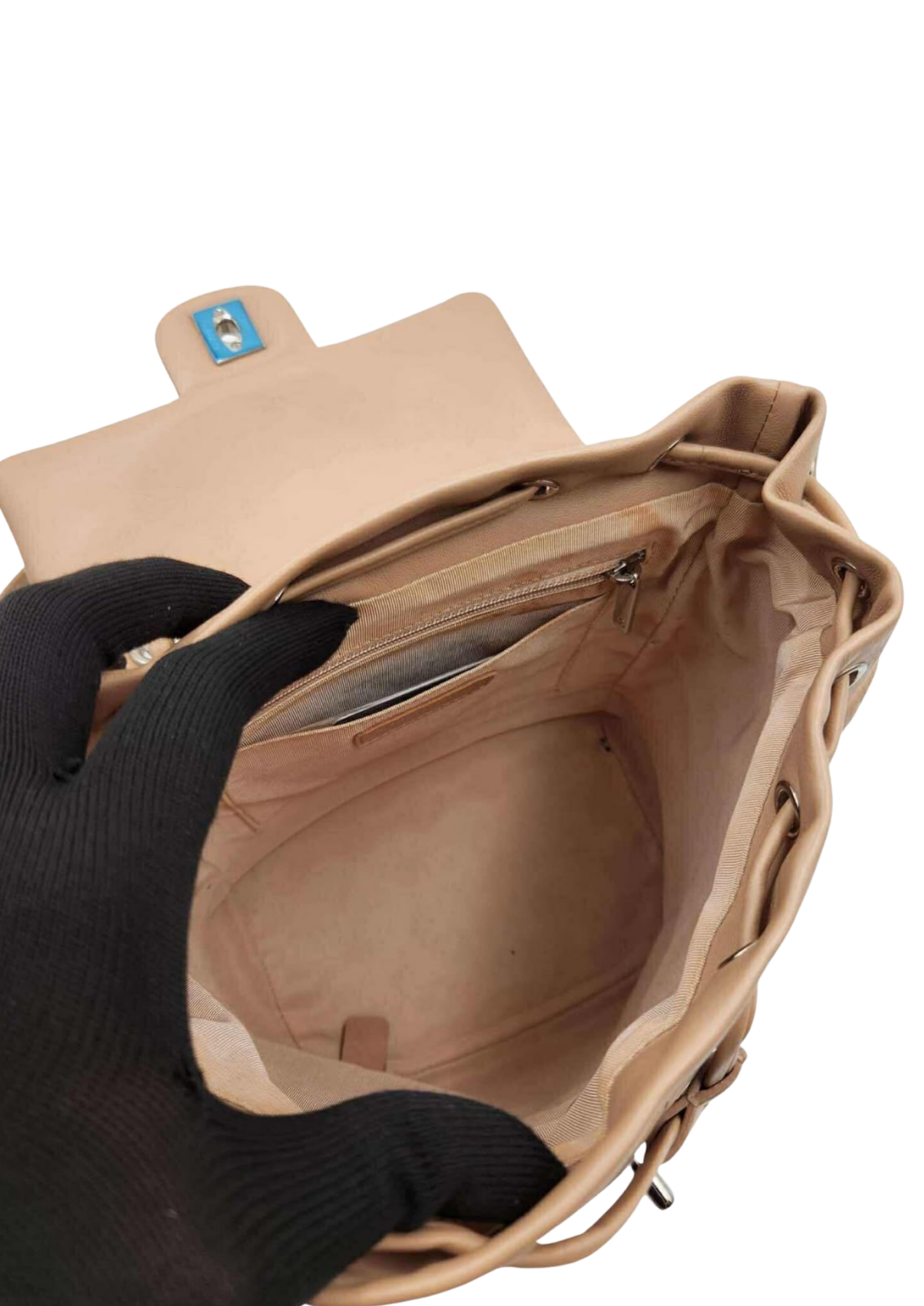 CHANEL Matelassé Lambskin Backpack