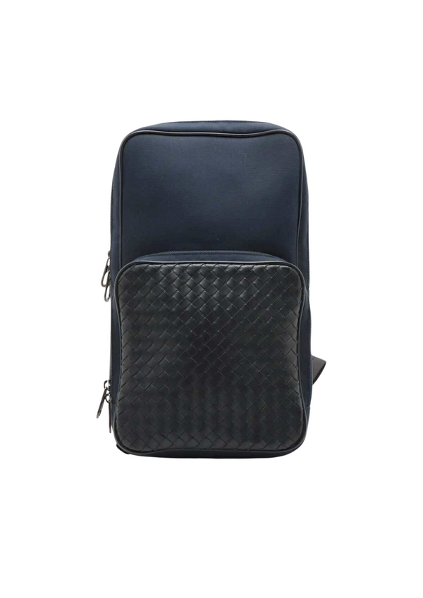 BOTTEGA VENETA Intrecciato Nylon Sling Bag