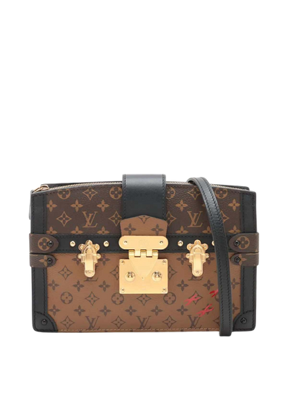 LOUIS VUITTON Monogram reverse Trunk Clutch