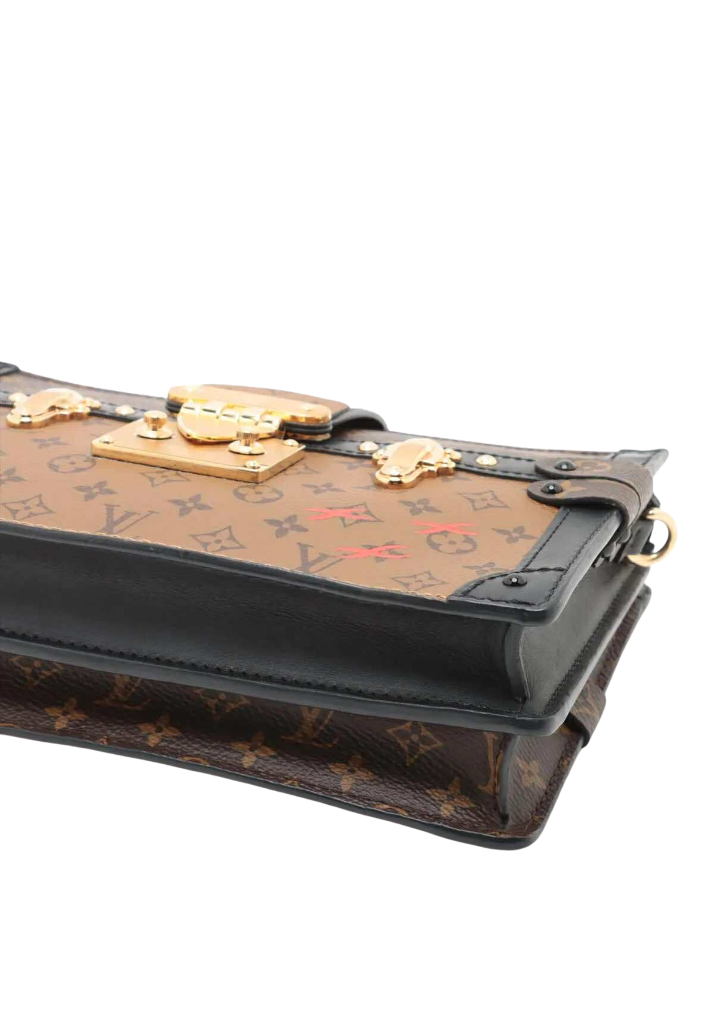 LOUIS VUITTON Monogram reverse Trunk Clutch