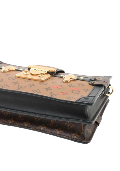 LOUIS VUITTON Monogram reverse Trunk Clutch
