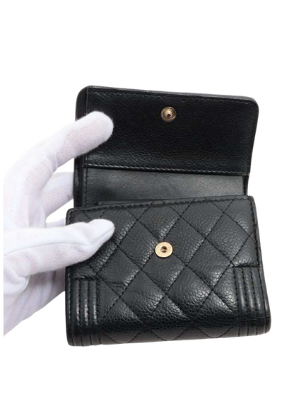 CHANEL Boy Chanel Small Flap Wallet