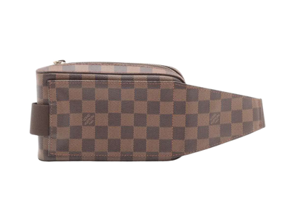 LOUIS VUITTON Damier Geronimos Ebene Shoulder Bag