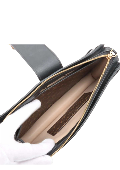 LOUIS VUITTON Monogram reverse Trunk Clutch