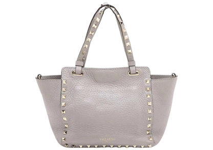 VALENTINO Rockstuds Leather 2Way Handbag