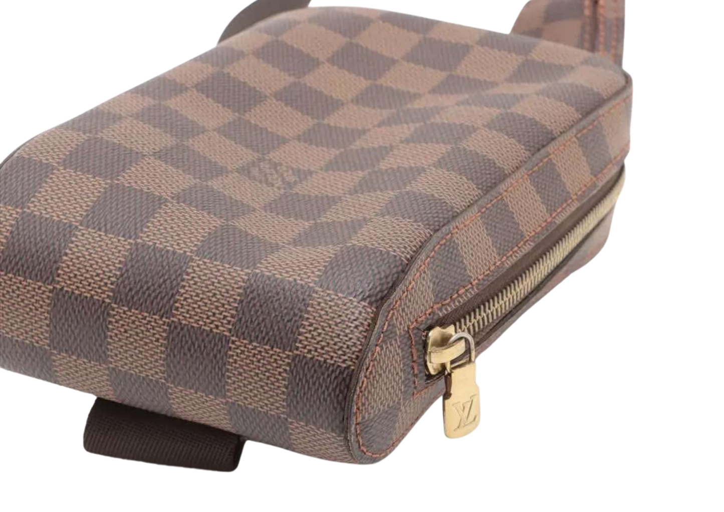 LOUIS VUITTON Damier Geronimos Ebene Shoulder Bag