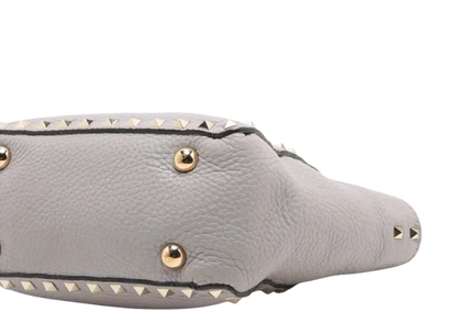 VALENTINO Rockstuds Leather 2Way Handbag