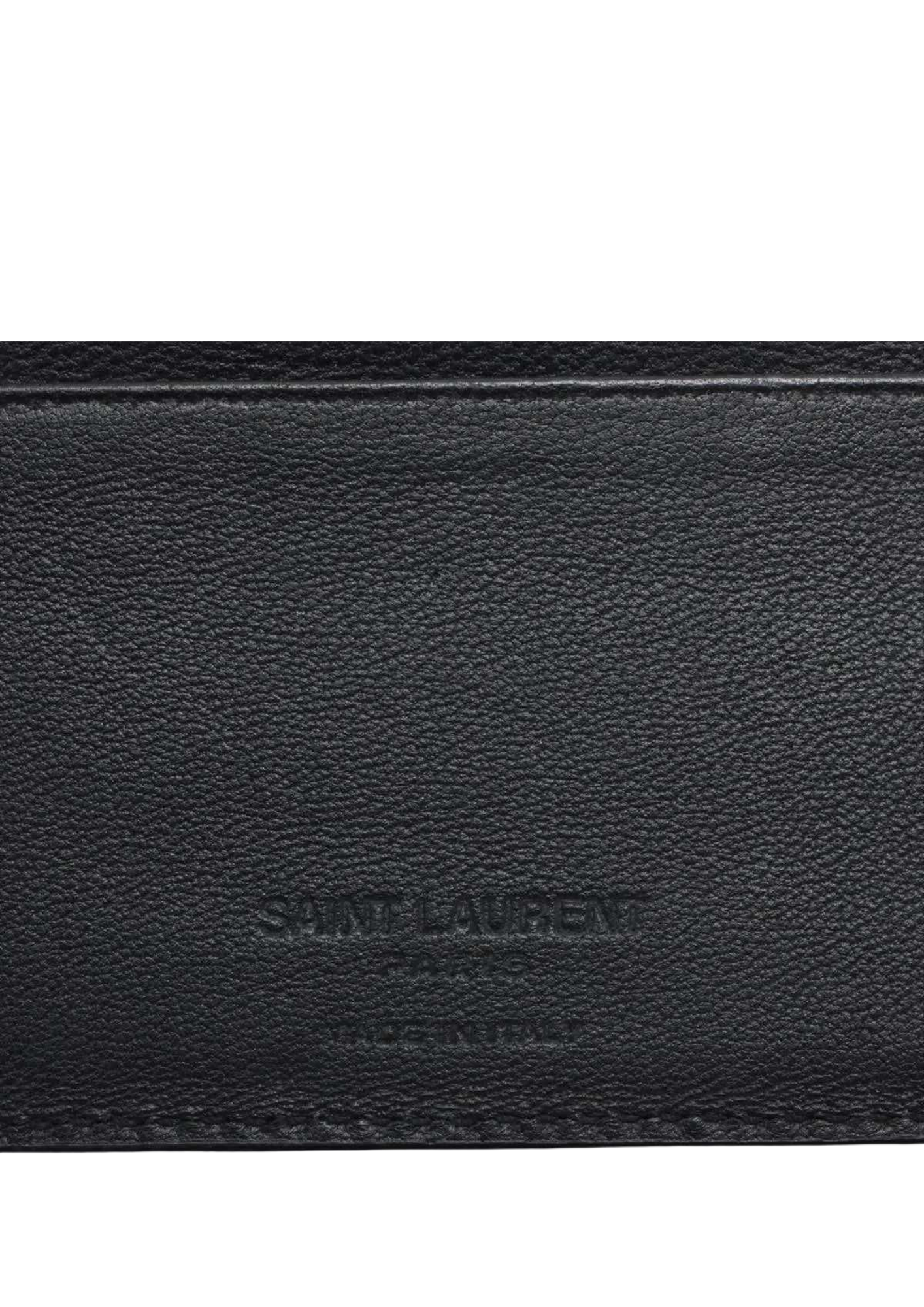 SAINT LAURENT Mock Croc Money Clip