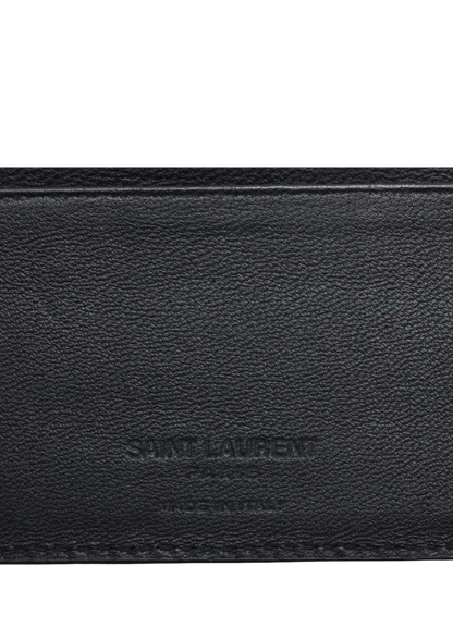 SAINT LAURENT Mock Croc Money Clip