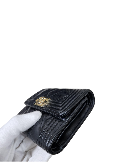 CHANEL Boy Chanel Small Flap Wallet