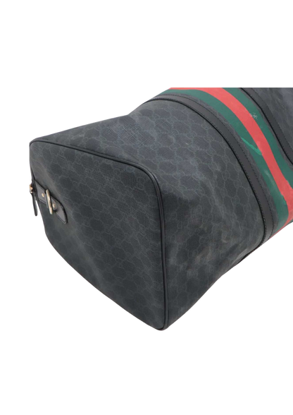 GUCCI GG Supreme Sherry Line Boston bag