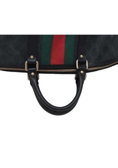 GUCCI GG Supreme Sherry Line Boston bag
