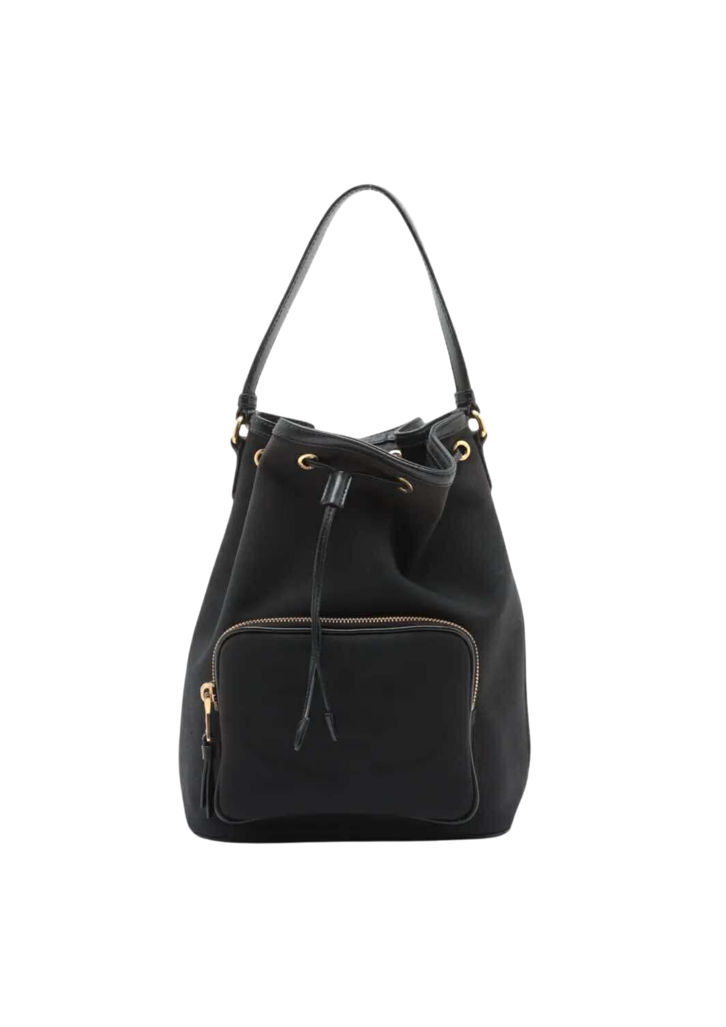 PRADA Logo Jacquard 2Way Shoulder Bag