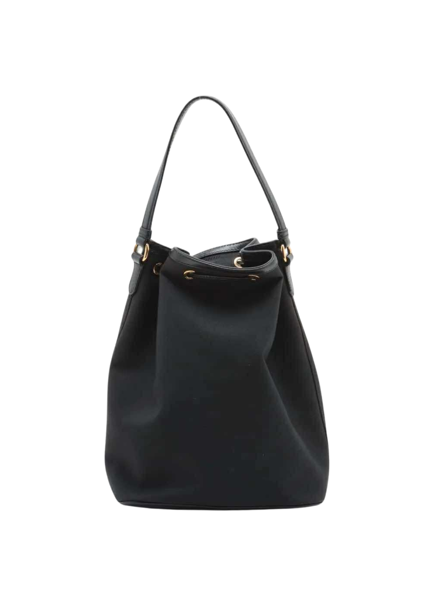 PRADA Logo Jacquard 2Way Shoulder Bag